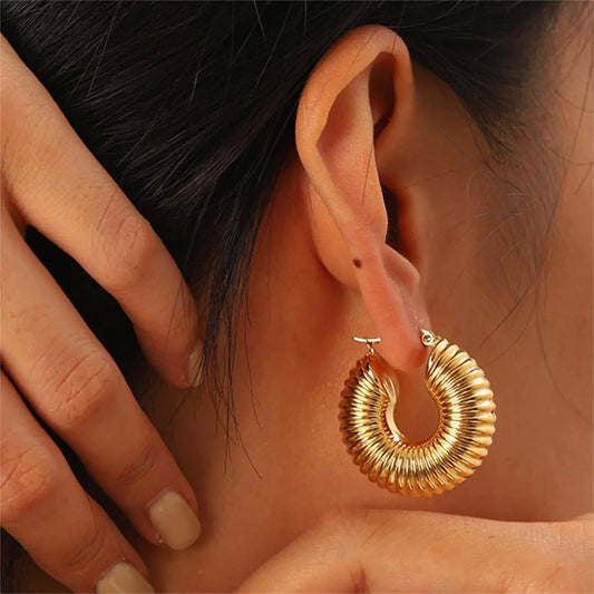 Kaylee Hoop Earrings YA Accessories Store