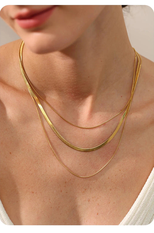 Zahara 3-Layer Necklace Yhpup