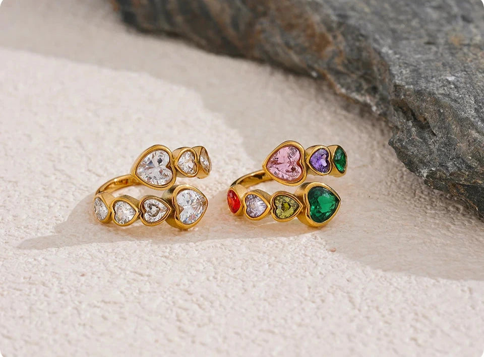 Roselynn Heart Ring Yhpup