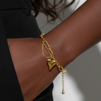 Romantic Heart Bracelet Yhpup