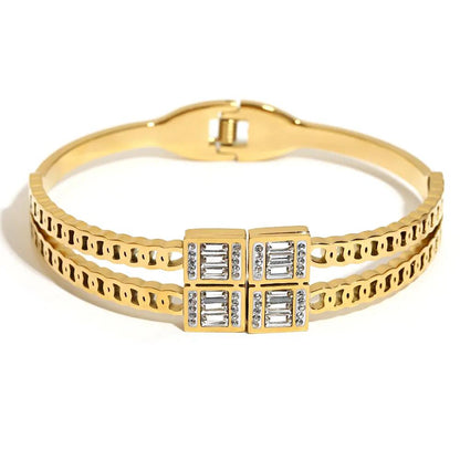 Liliana Crystal Double Cuff DIEYURO