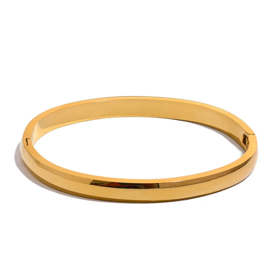 Fashion gold bangle Charlene Minimalist 