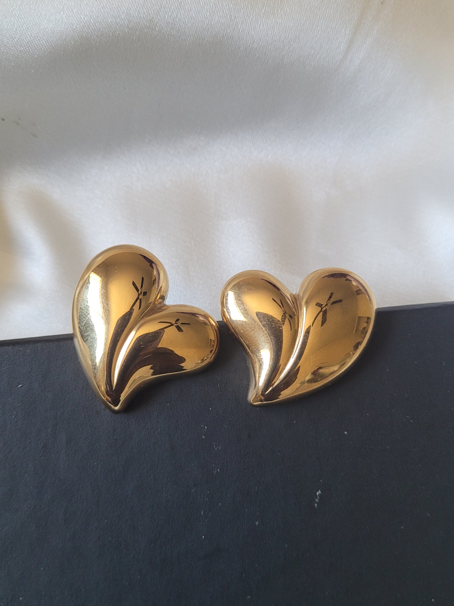 Samantha Chunky Heart Earrings 