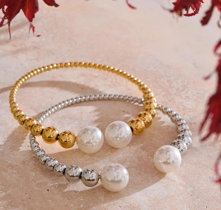 Liza Pearl Beaded Bracelet