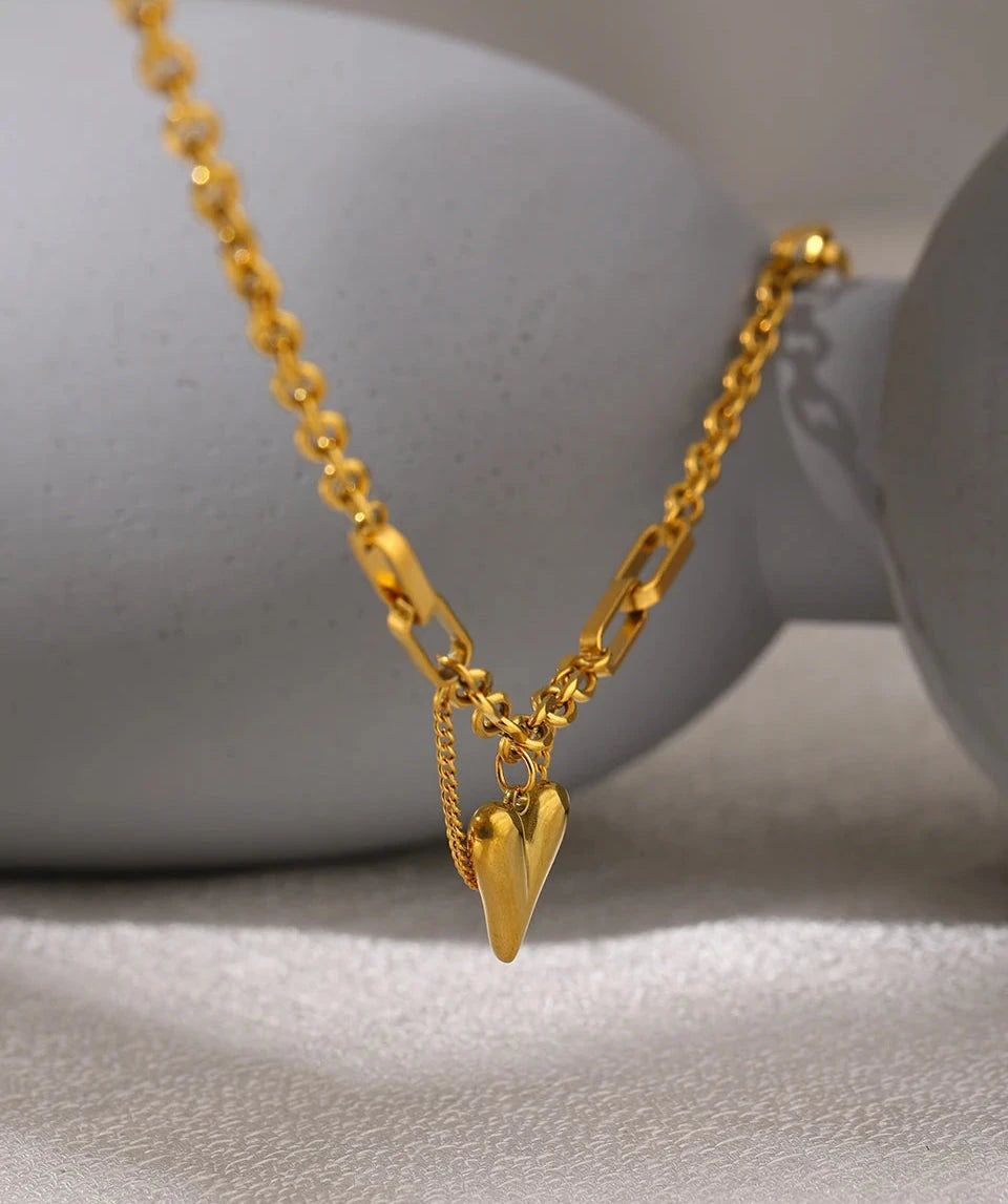 Romantic Heart Necklace Yhpup