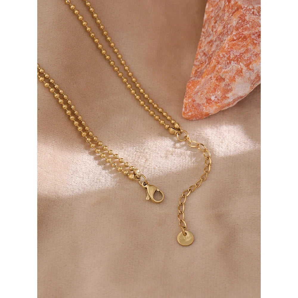 Ghislaine CZ Necklace Yhpup