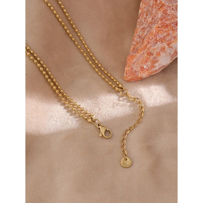 Ghislaine CZ Necklace Yhpup