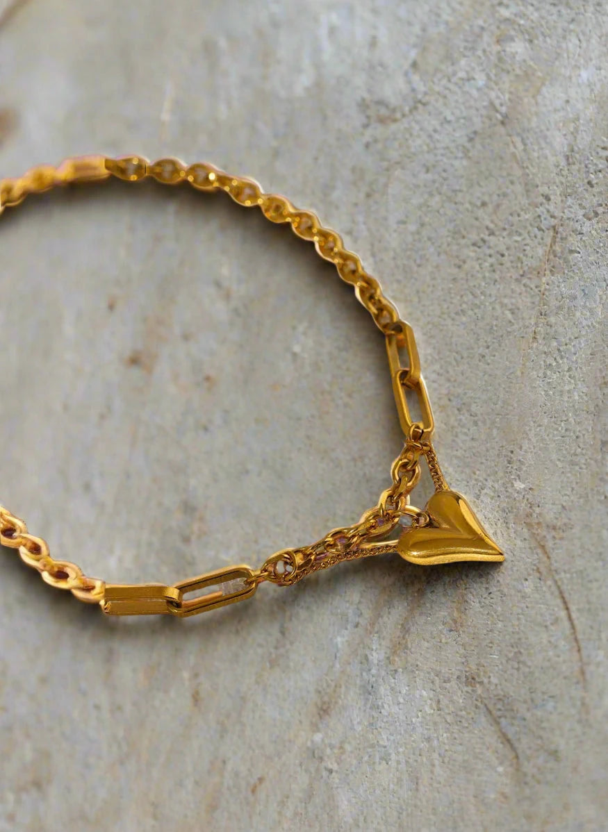 Romantic Heart Necklace Yhpup