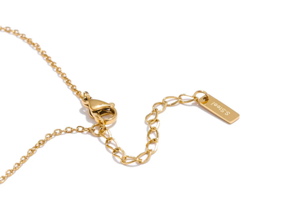 Golden Sunburst Necklace Yhpup