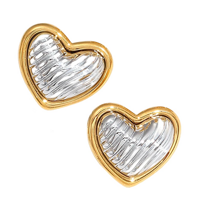 Mona Heart Earrings ARDEINAL