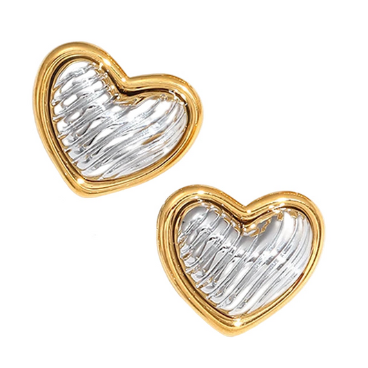 Mona Heart Earrings ARDEINAL