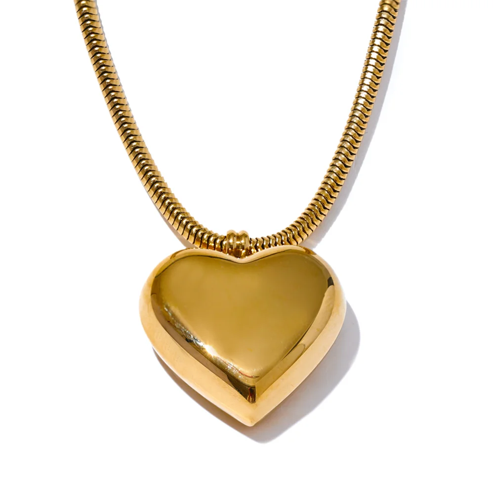 Gold Heart Necklace