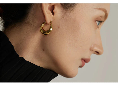 Cassy Hoop Earrings Yhpup