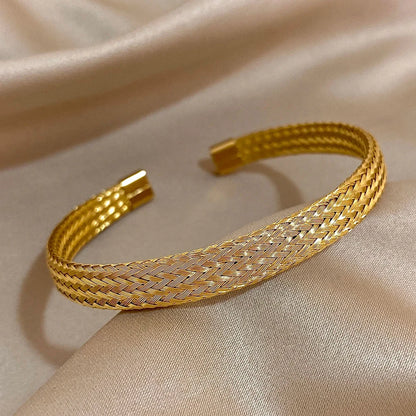 Woven Cuff Bangle Greatera