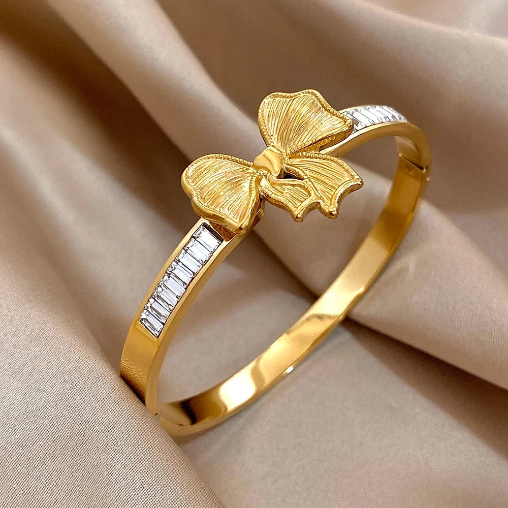 Felicia Ribbon Bangle Flashbuy