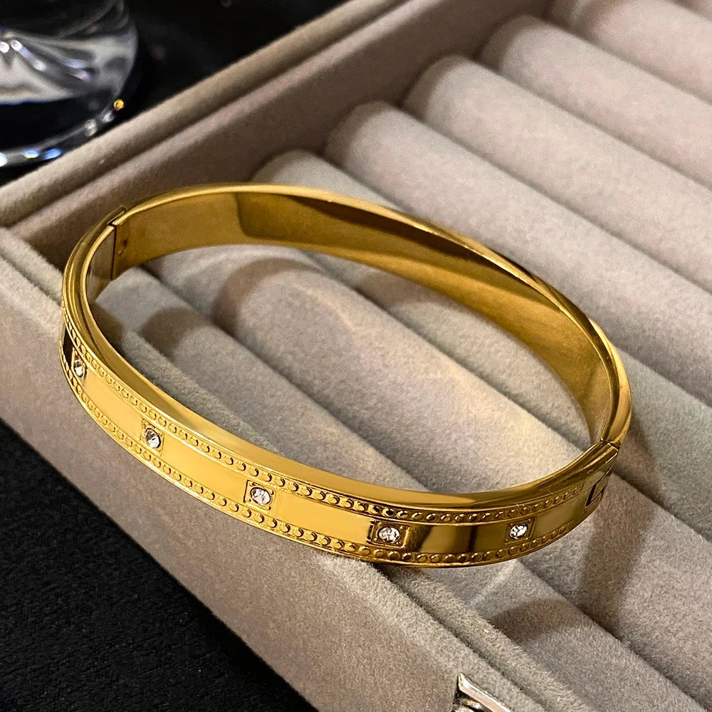 Celestial Golden Bangle Flashbuy