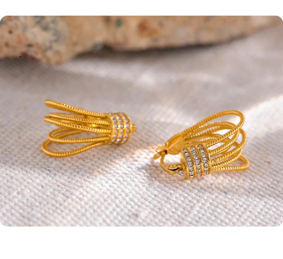 Monaco Hoop Earrings Yhpup