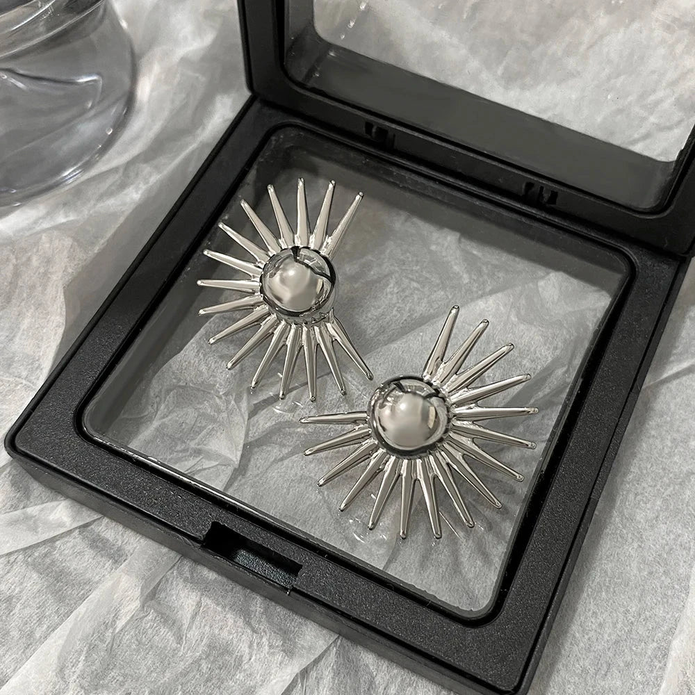 Half Sun Stud Earrings Greatera