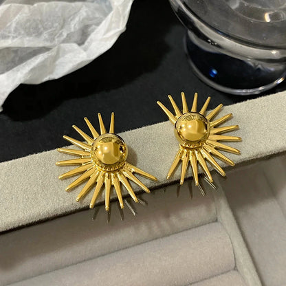 Half Sun Stud Earrings Greatera