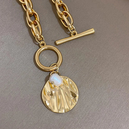 Gold Pearl Charm Bracelet Greatera