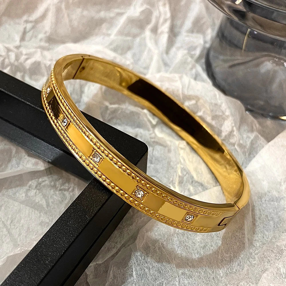Celestial Golden Bangle Flashbuy