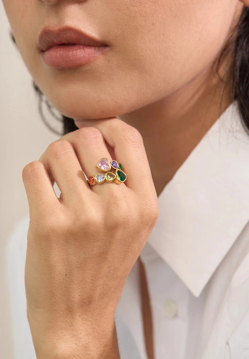 Roselynn Heart Ring Yhpup