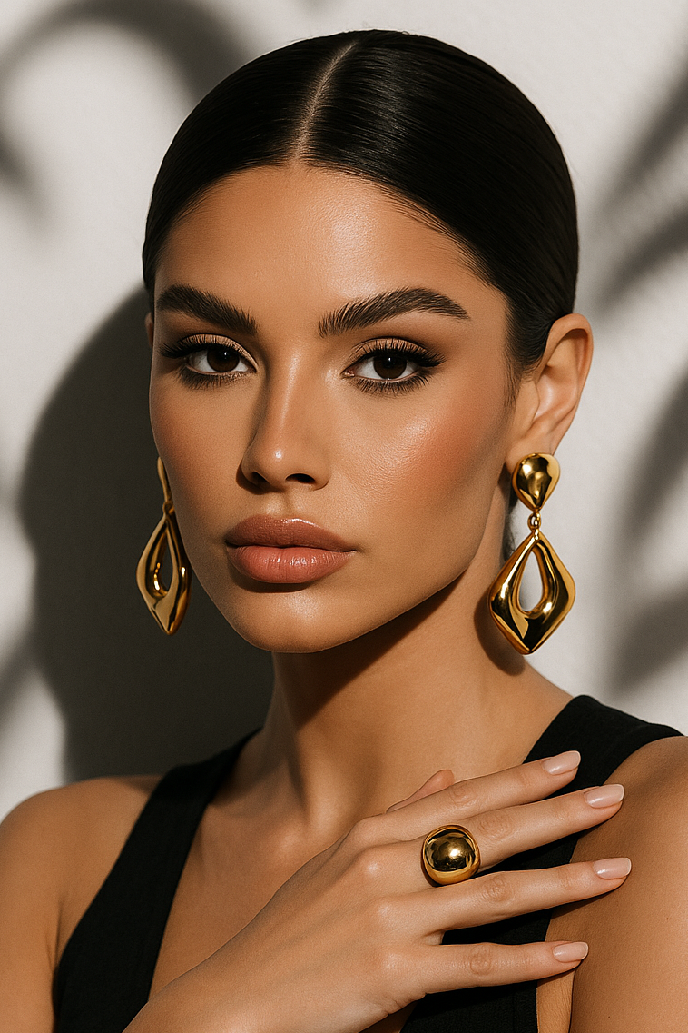 Ebony Dangle Earrings ARDEINAL