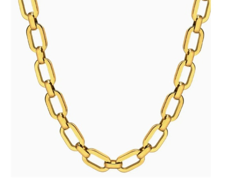 Chunky Paper Clip Chain Meaeguet