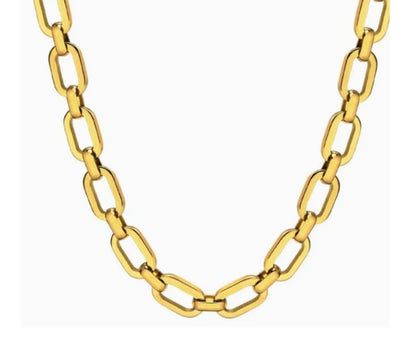 Chunky Paper Clip Chain Meaeguet