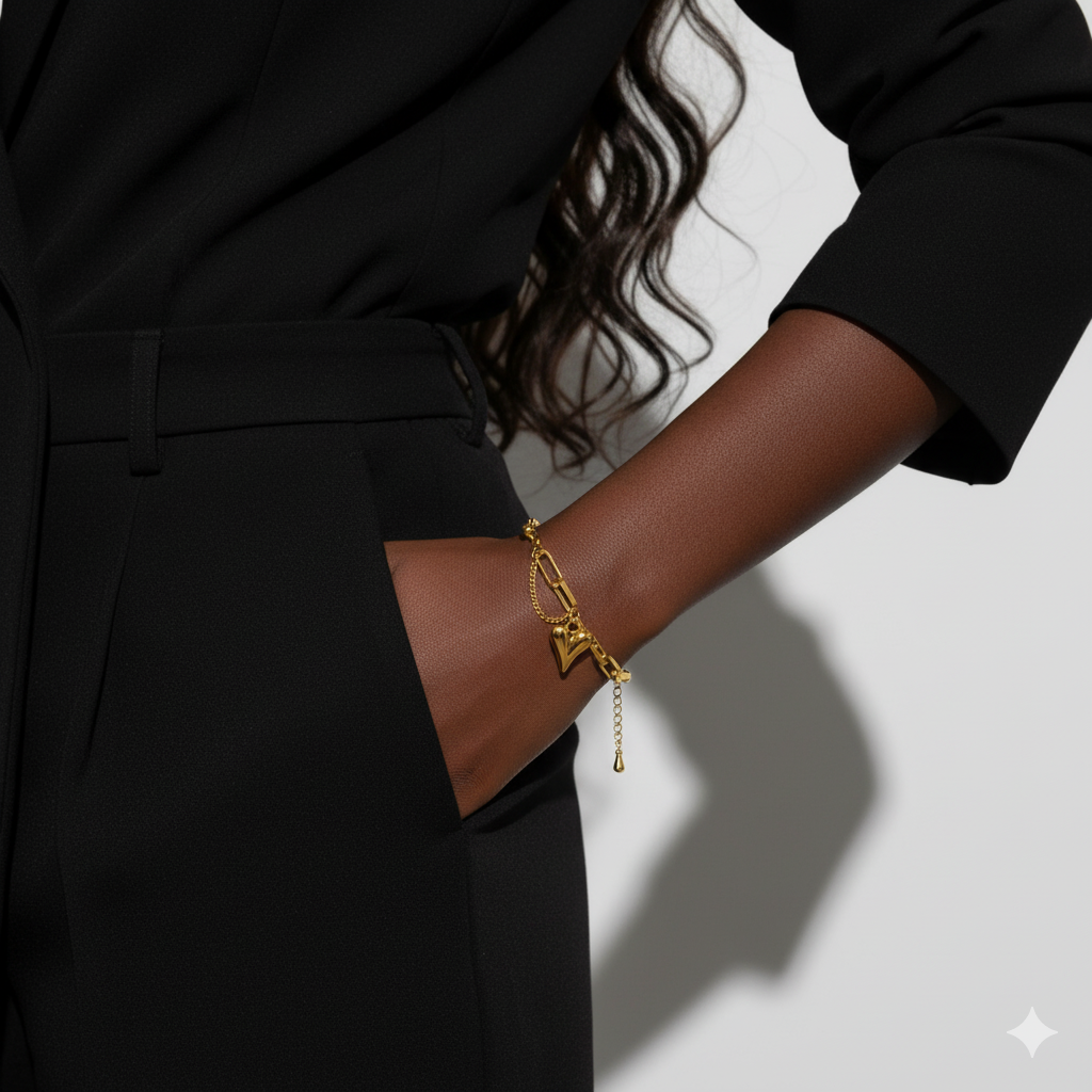 Romantic Heart Bracelet Yhpup